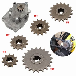 Piñón delantero metálico para minimoto ATV mini bike