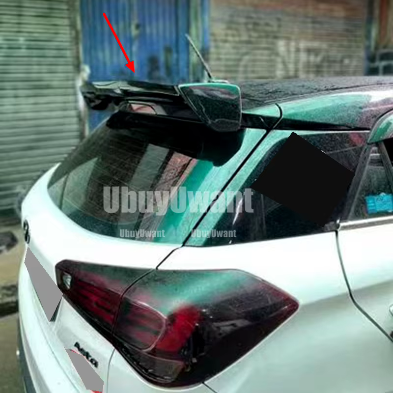 Alerón trasero ABS efecto fibra de carbono para Hyundai i30 e i20 - imagen 3