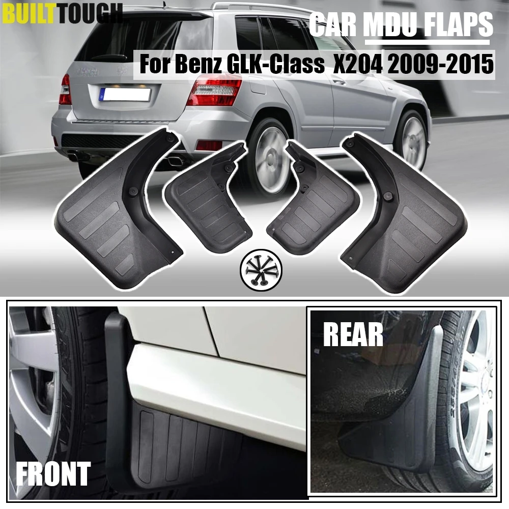 Faldillas guardabarros Mercedes-Benz GLK X204 sin estribos (2009-2015)