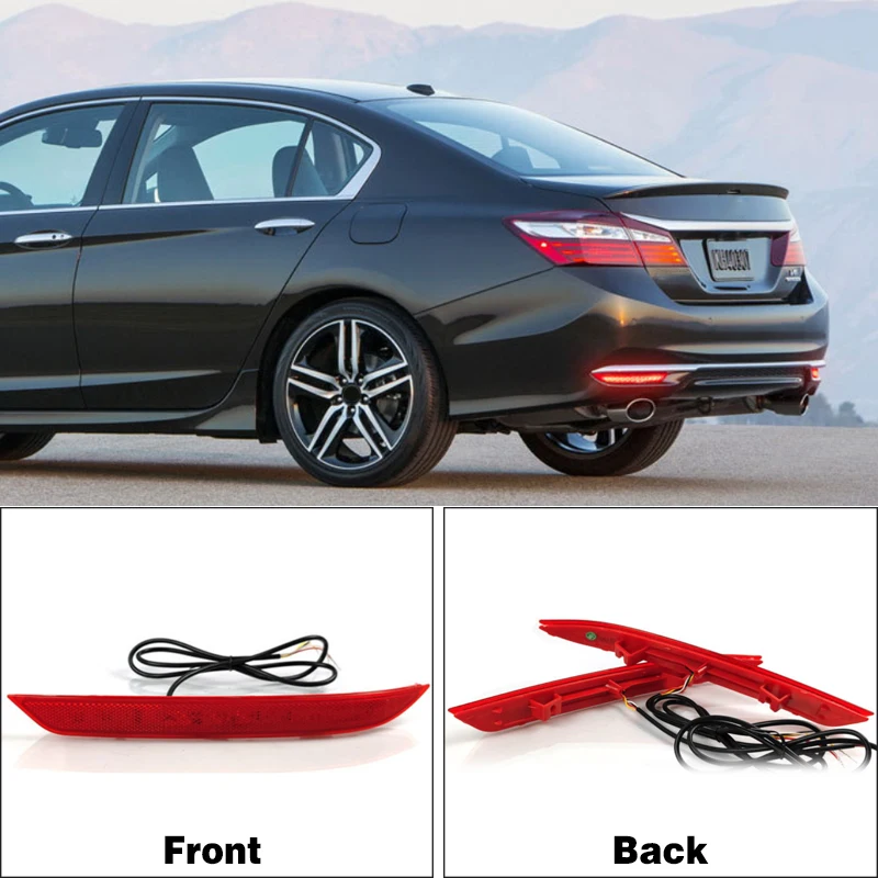 Luz trasera parachoques Honda Accord 2016-2017 EX EX-L LX Touring - imagen 4