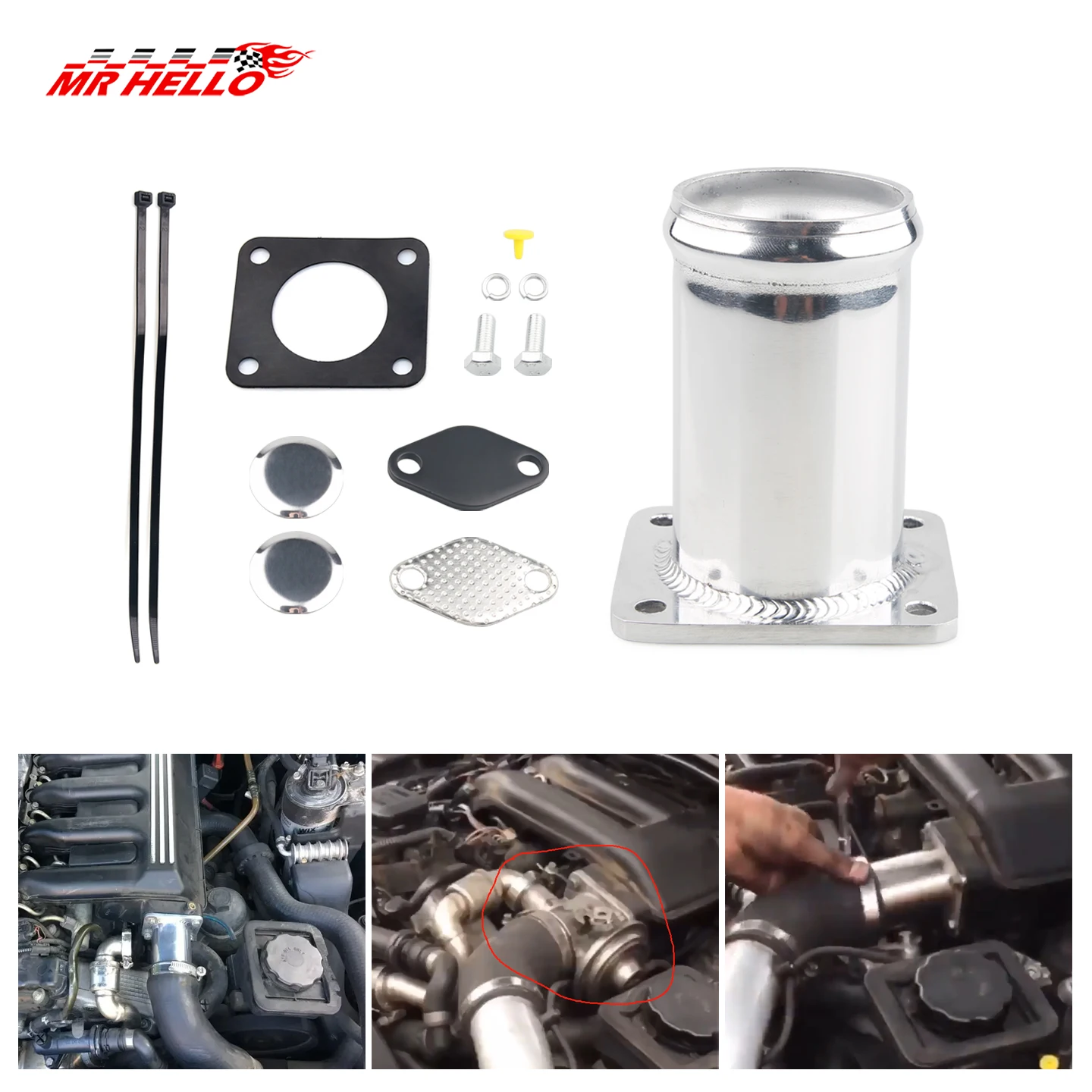 Tubo de sobrealimentación BMW M47/M57/M67 – Serie 3, 5, 7, X3, X5