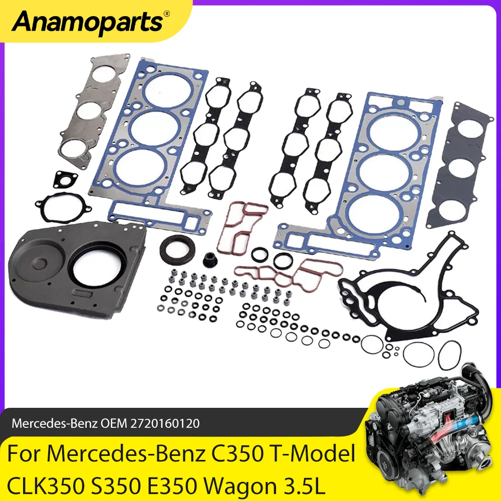 Kit juntas motor Mercedes M272 V6 3.5L – GLK 350 reparación completa
