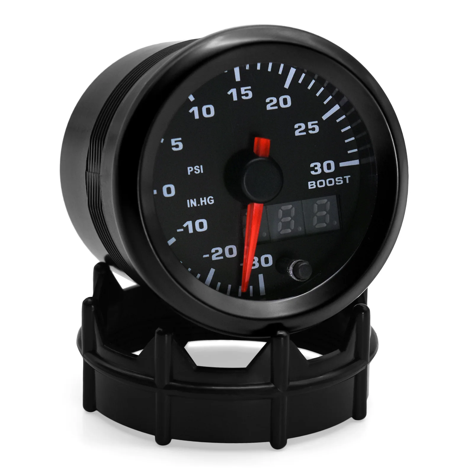 Manómetro turbo digital AD 52 mm con sensor – 0-30 PSI - imagen 5