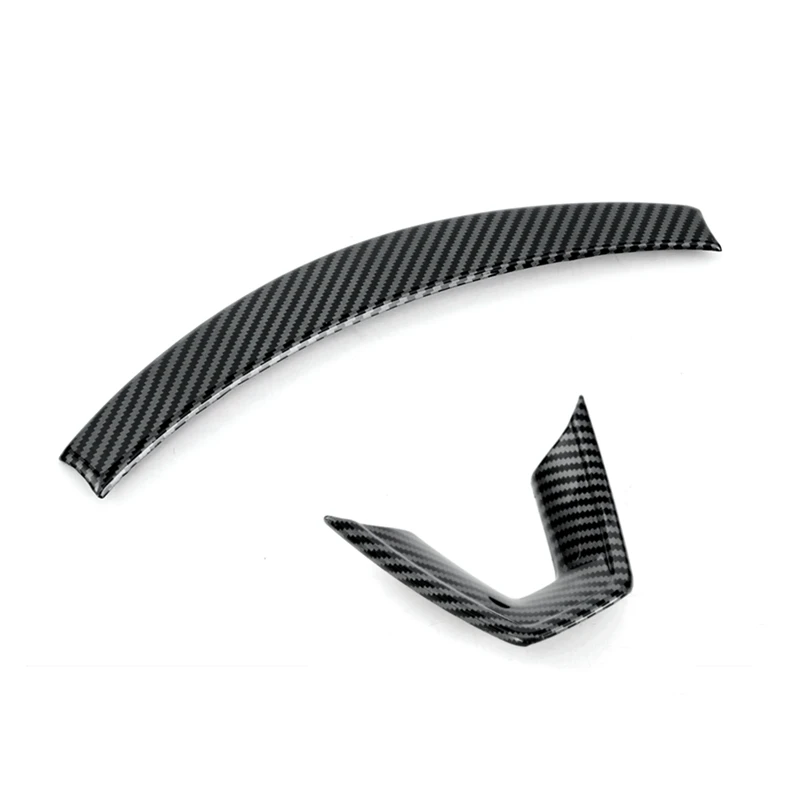 Cubierta del volante en fibra de carbono ABS para Tesla Model 3