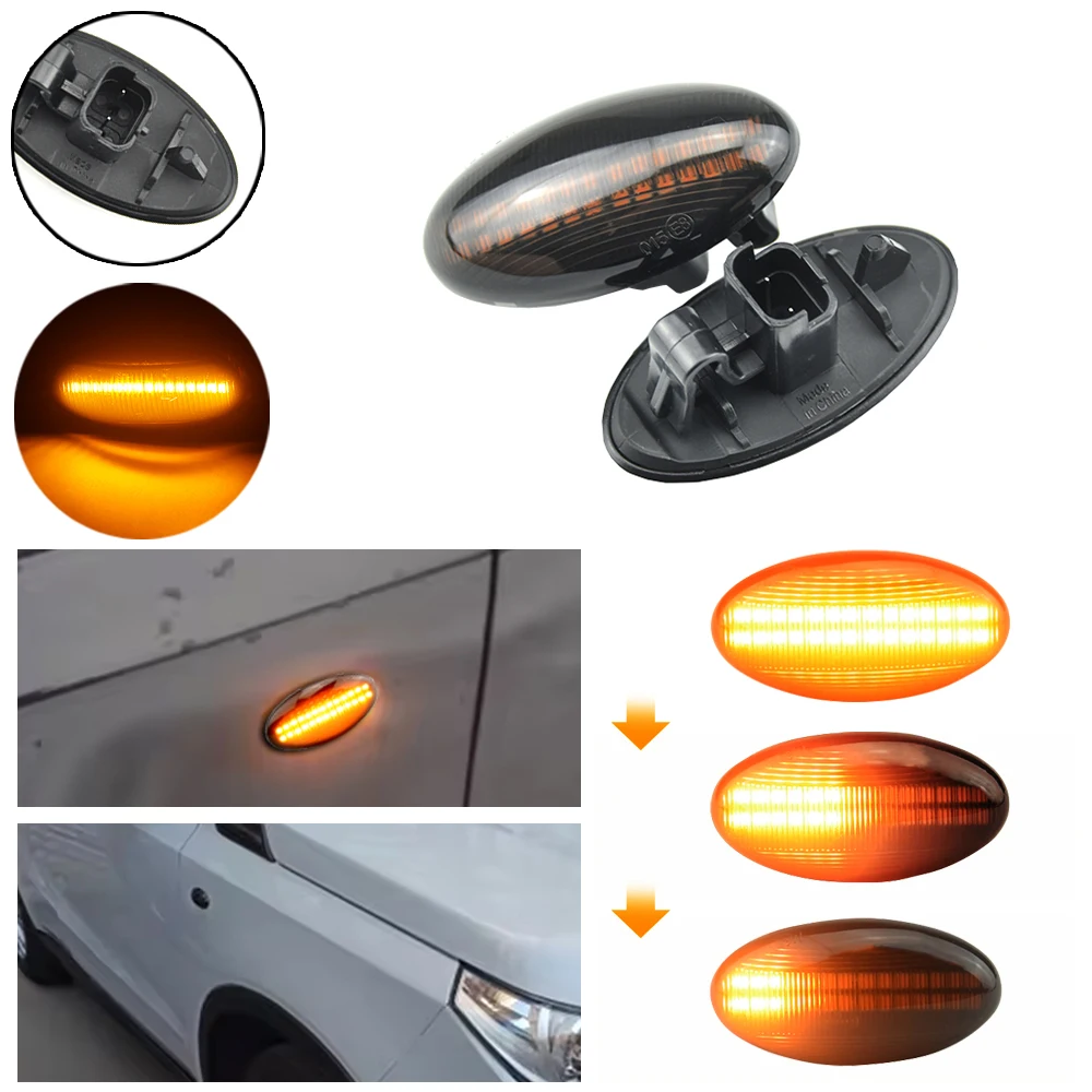 Intermitente lateral LED dinámico para Peugeot y Citroën - imagen 4