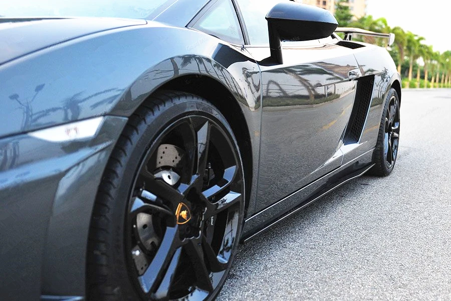 Faldones laterales de fibra de carbono estilo SP, piezas del cuerpo para Lamborghini Gallardo LP550 LP560 LP570 - imagen 4