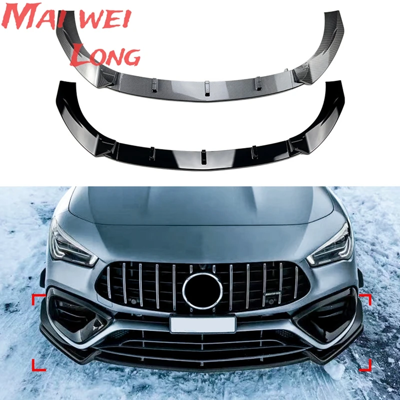 Kit labio alerón delantero negro – Mercedes CLA 2020-2023 AMG - imagen 5