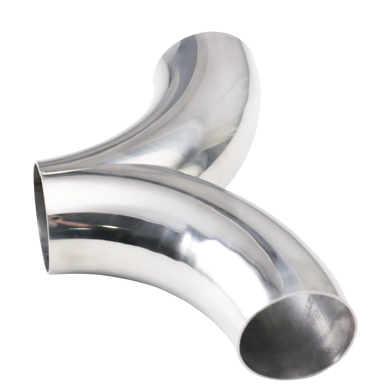 Conector en Y para tubo de escape acero inox 304 universal soldable - imagen 3