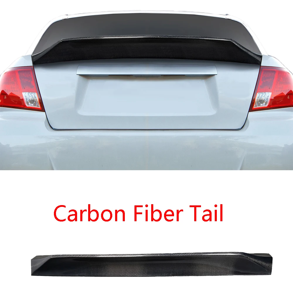 Alerón trasero fibra de carbono Subaru WRX STI 2008-2014