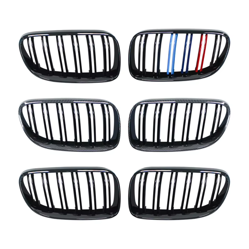 Rejillas de doble riñón negras BMW Serie 3 E92/E93 LCI - imagen 3