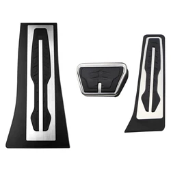 Cubrepedales de acero inoxidable BMW X5/X6 E70/E71/E72/F15/F16