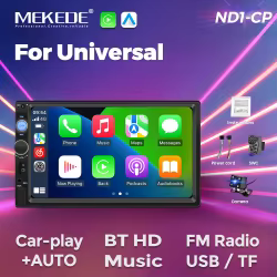 MEKEDE Radio 2 DIN con CarPlay y Android Auto, pantalla táctil 7"
