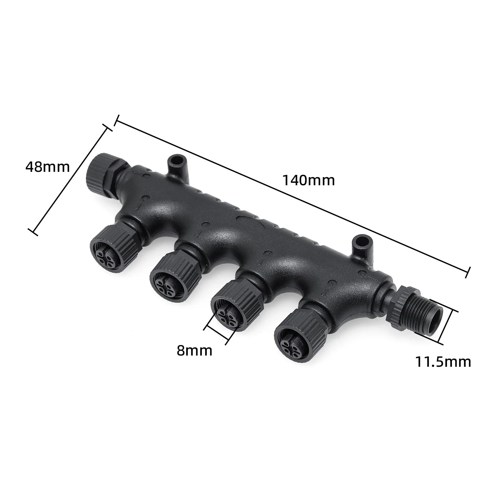 Conector en T M12 IP67 de 5 pines para NMEA 2000 Lowrance - imagen 5