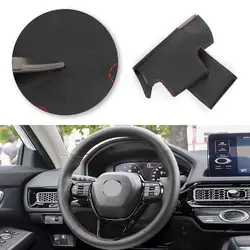 Funda de volante de microfibra para Honda Civic 11.ª generación 2022