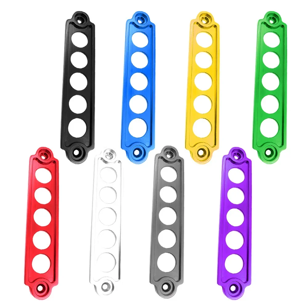 Soporte sujeción batería carreras bloqueo aleación anodizada universal - imagen 4