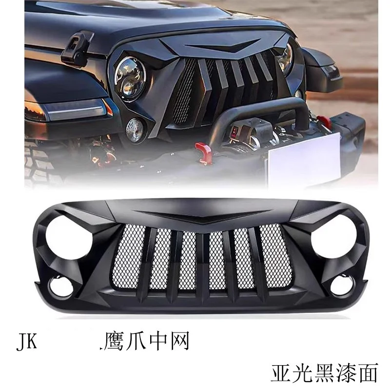 Rejilla delantero con lámpara para Jeep Wrangler JK JL 2007-2017 - imagen 3