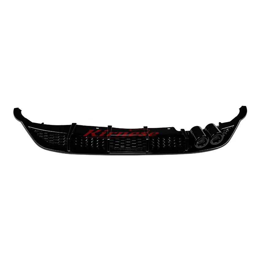 Difusor trasero labio parachoques VW Polo MK6 2019 carbono - imagen 2
