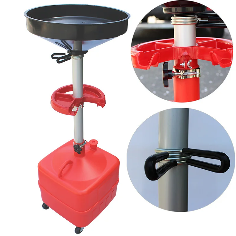 Máquina de succión aceite motor – colector ajustable en altura - imagen 2