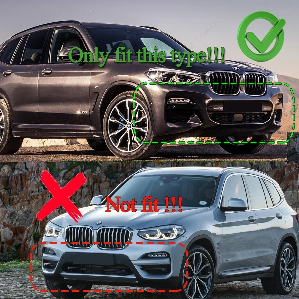 Divisor delantero parachoques BMW X3 G01 X4 G02 M-Sport 2017-2021 - imagen 2