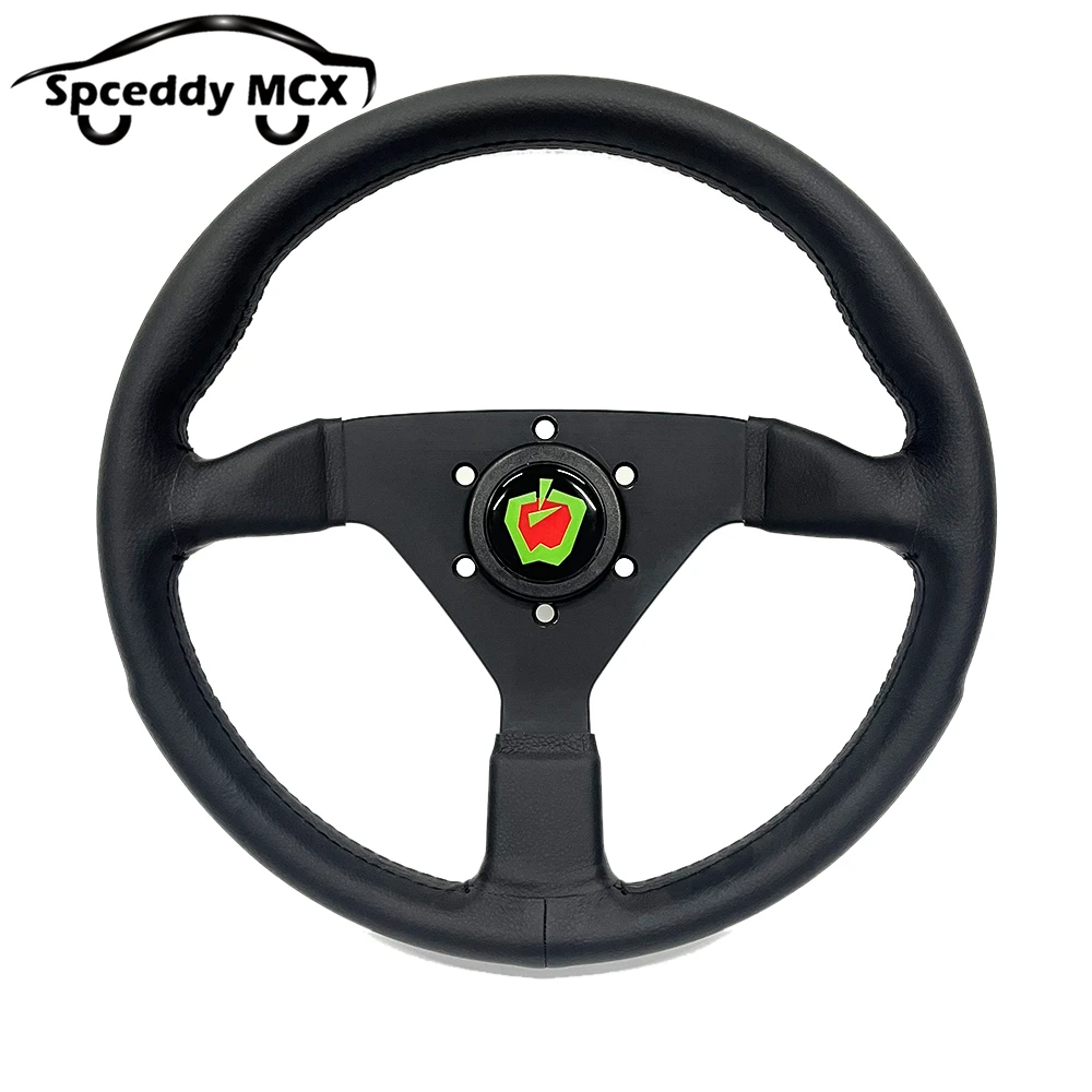 Botón bocina JDM universal para volante deportivo - imagen 5