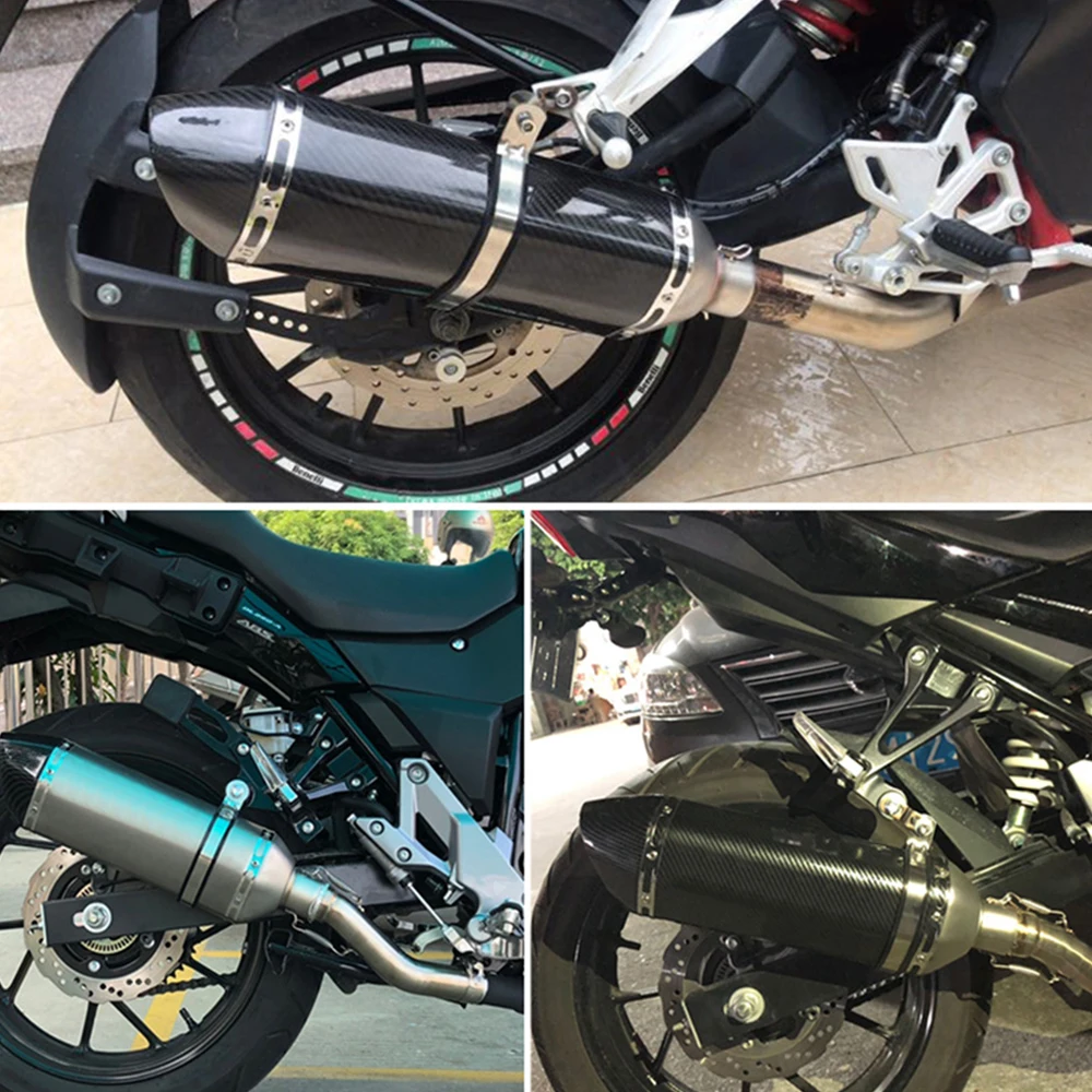 Escape fibra de carbono con DB killer para Yamaha TMAX 500 y AK550 - imagen 3