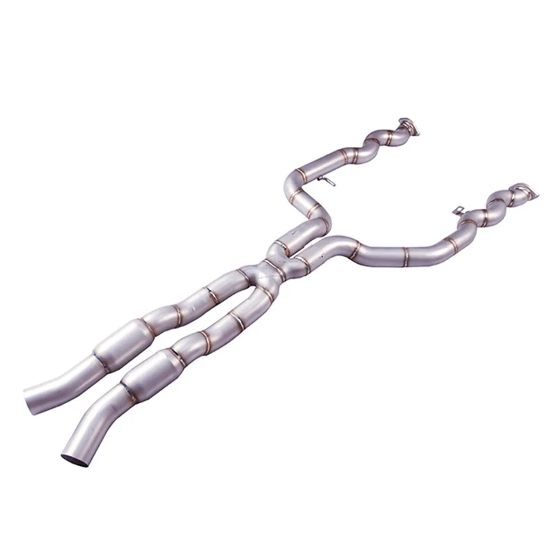 GFC Tubo frontal de escape BMW M2 M3 M4 G80 G82 G87 acero inoxidable - imagen 4