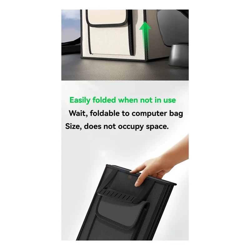 Organizador maletero caja almacenaje tela Oxford para coche y SUV - imagen 2