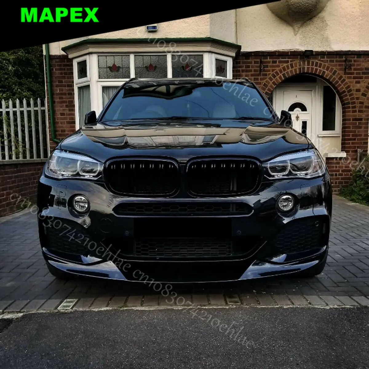 Kit aerodinámico BMW X5 F15 M Sport-labio delantero y difusor trasero - imagen 3