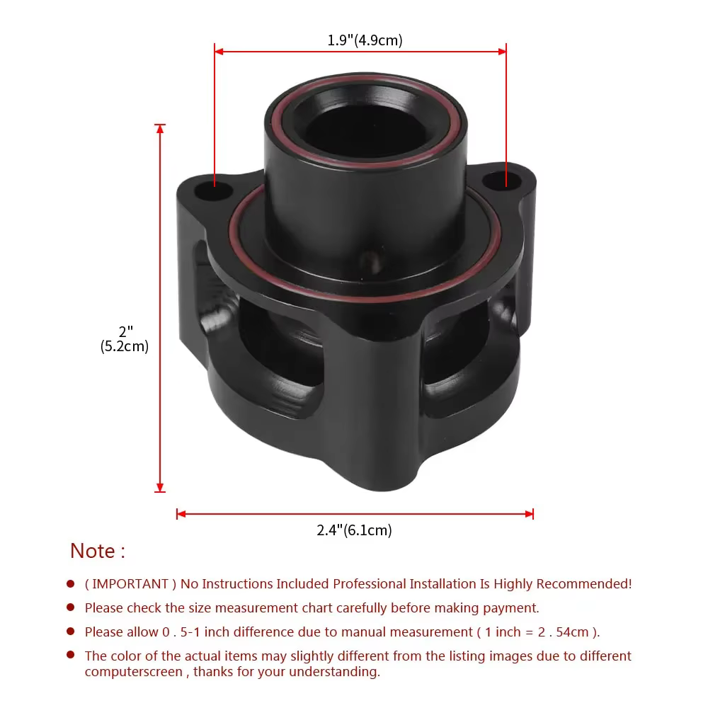 Base de aluminio T9451 para válvula desviadora Audi/VW 2.0 TFSI - imagen 3