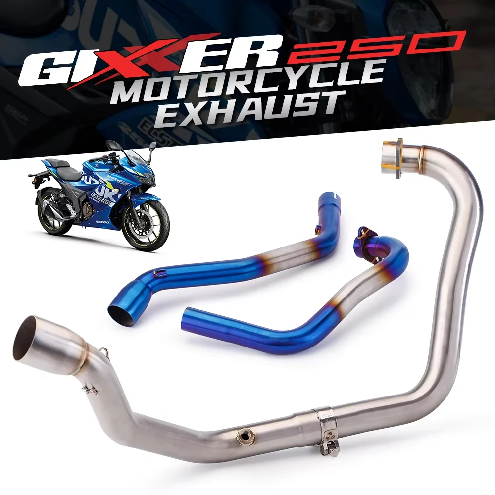 Silenciador de escape delantero Suzuki Gixxer 250 SF250