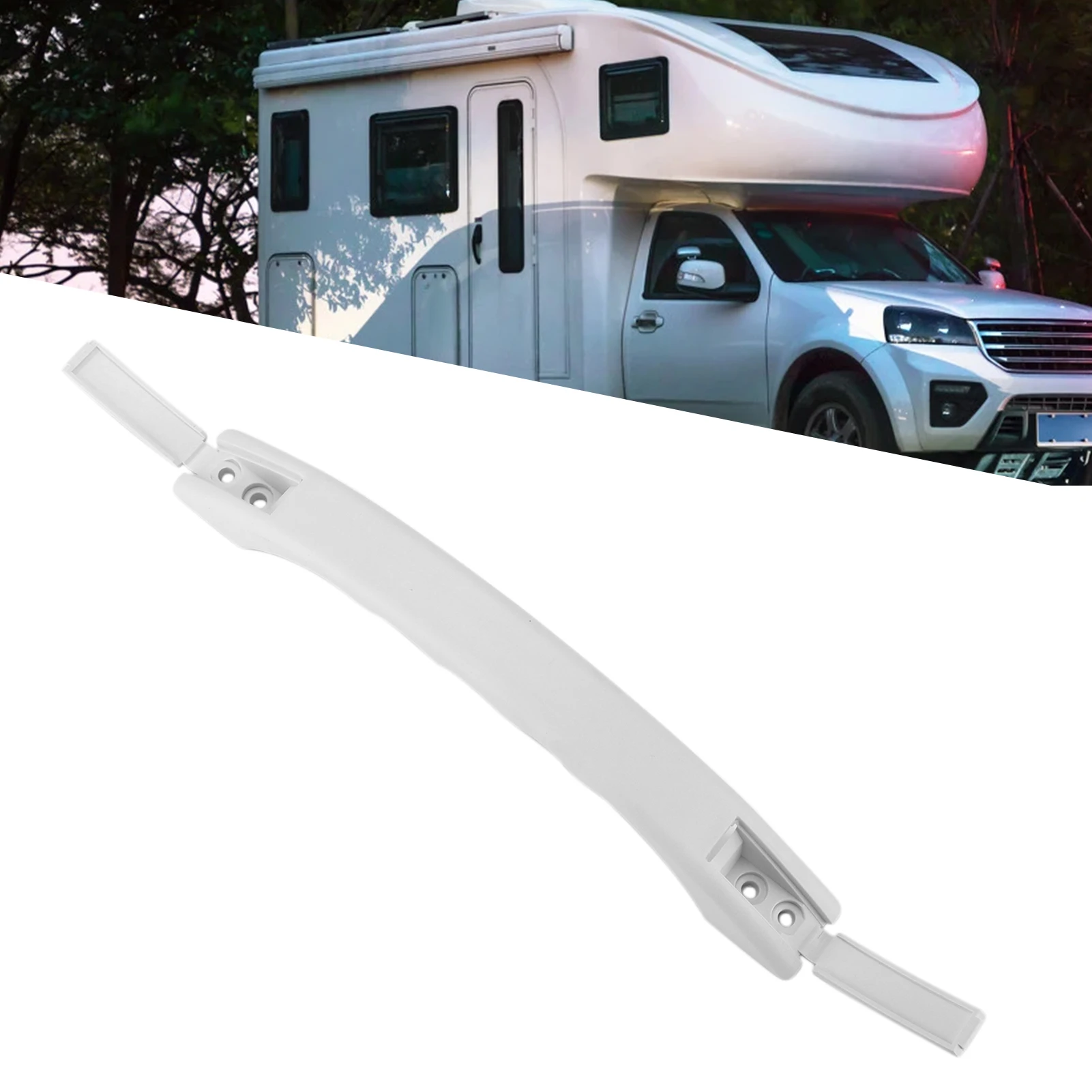 Manija Puerta Barco RV Remolque – Agarre Antideslizante Polipropileno Metal - imagen 2