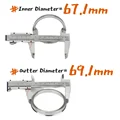 67.1mm to 69.1mm