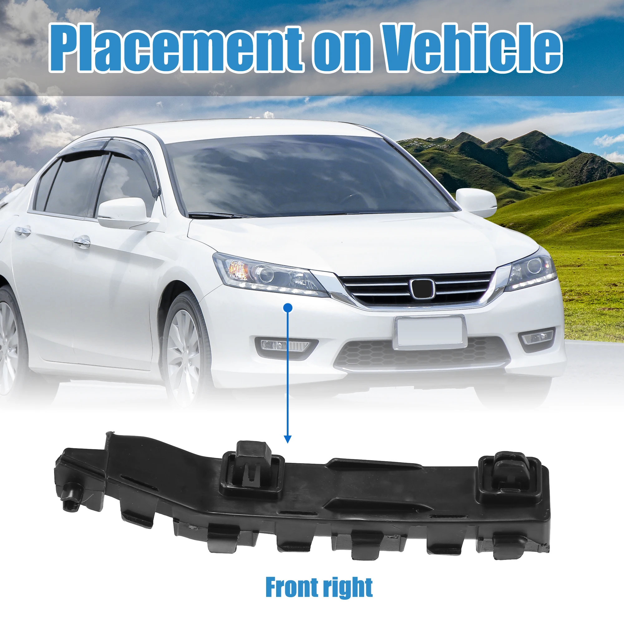 Soporte parachoques delantero derecho UXCELL Honda Accord 2008-2012 - imagen 3