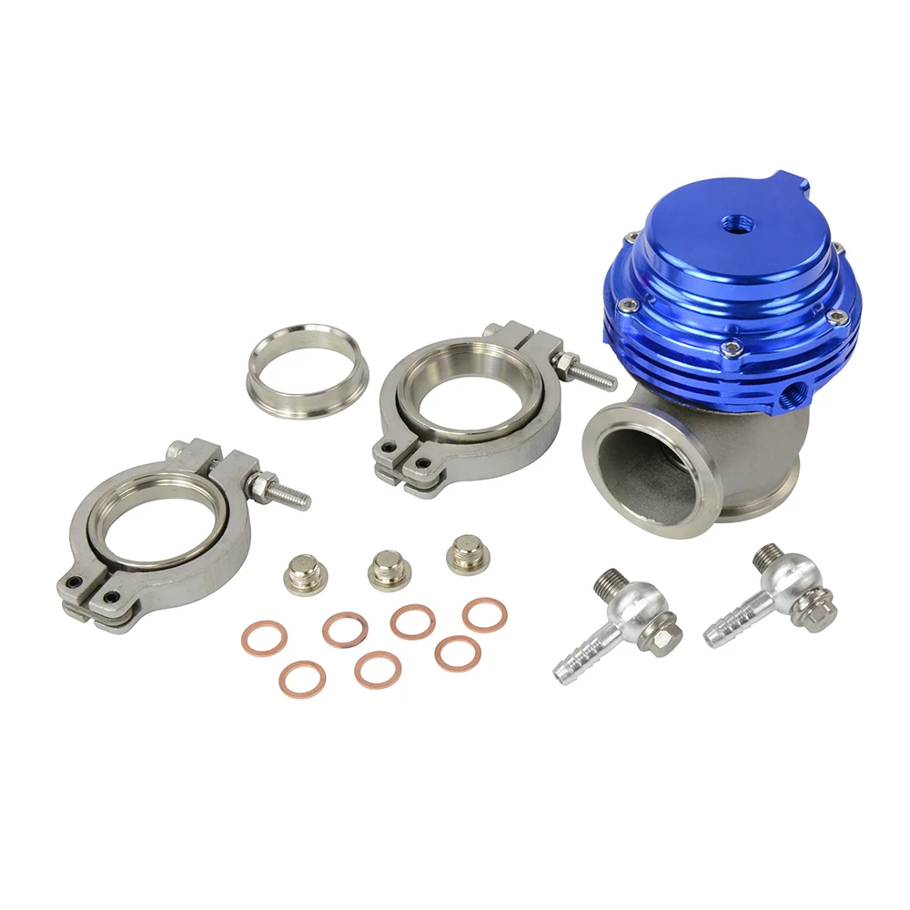 Wastegate externa PQY 38 mm con bridas V-band para sistemas turbo - imagen 5