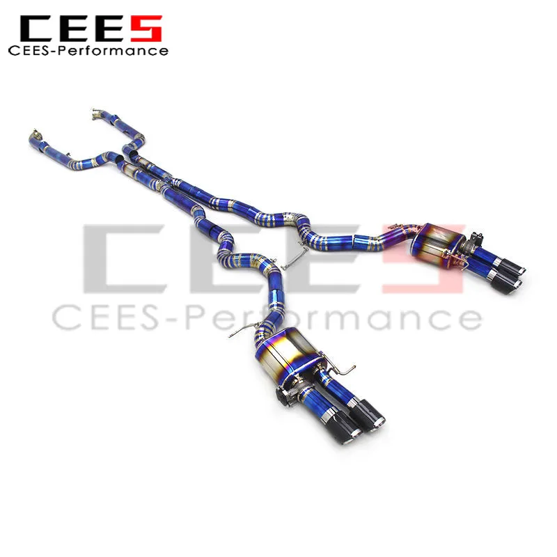 Escape catback CEES Tuning Valvetronic para BMW M5 F10/F15 4.4TT - imagen 2