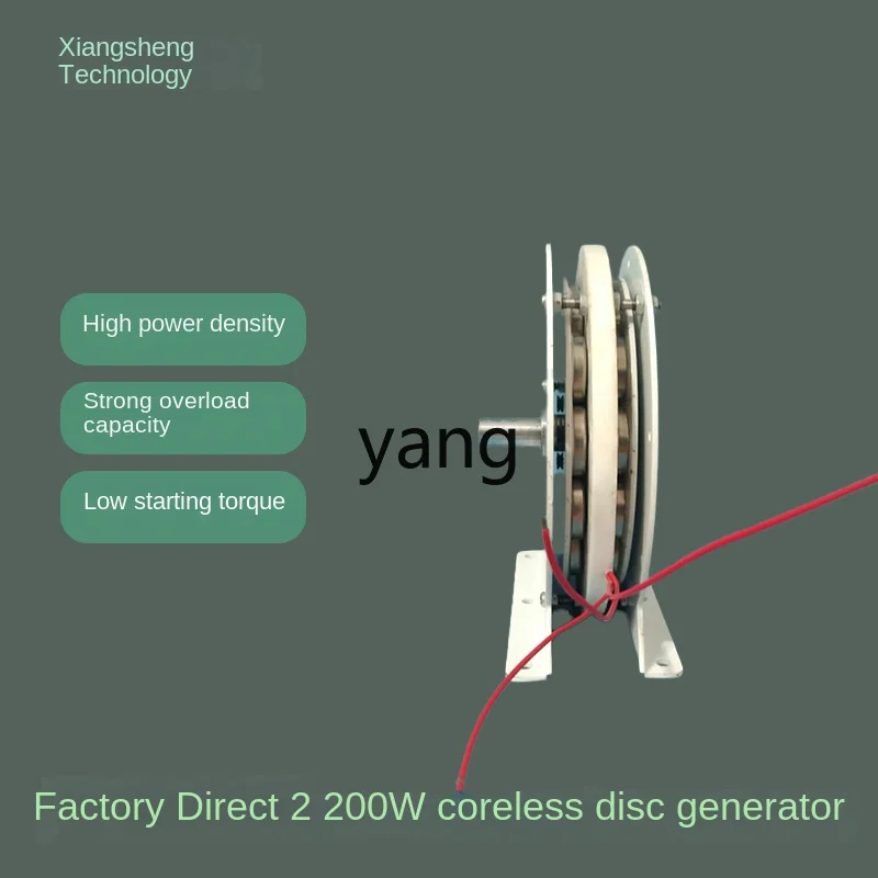 Generador de disco con imanes permanentes 12/24 V de baja velocidad - imagen 5