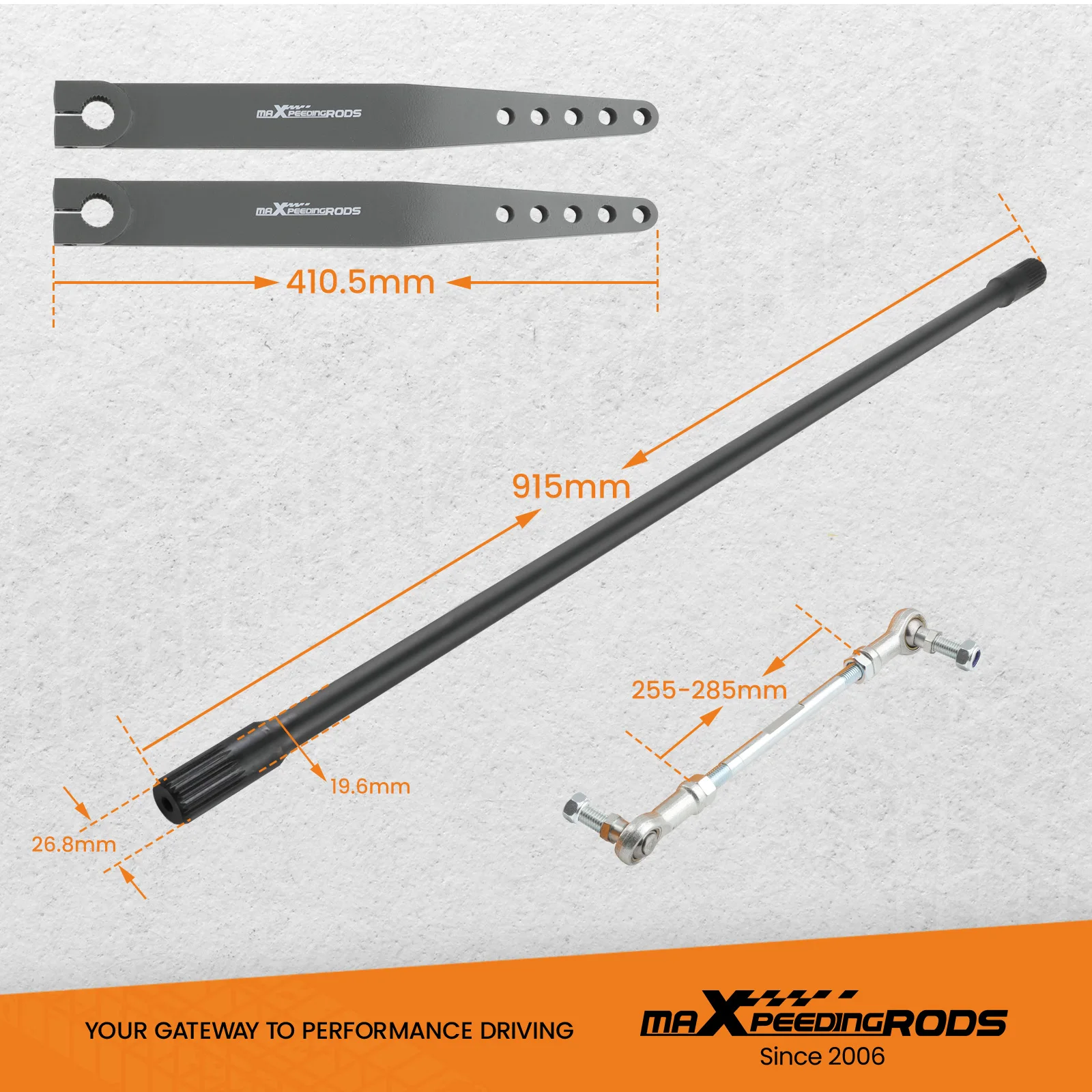 Kit bieletas barra estabilizadora delantera Jeep Wrangler 1997-2006 - imagen 4