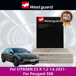Filtro habitáculo carbón activo WESTGUARD – Citroën C5 X y Peugeot 508