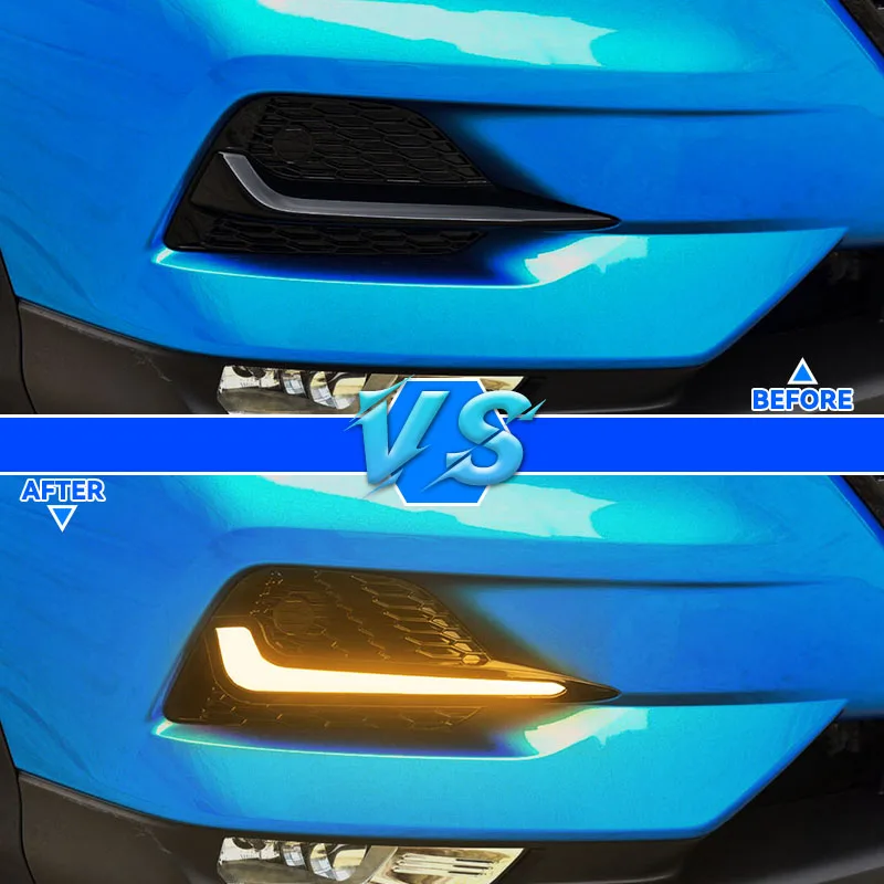 Luces LED DRL intermitente dinámico para Nissan Qashqai 2019-2022 - imagen 5