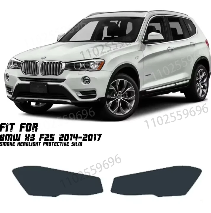 Pelicula protectora precortada para faros TPU humo LH RH BMW X3 F25