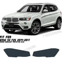 Pelicula protectora precortada para faros TPU humo LH RH BMW X3 F25