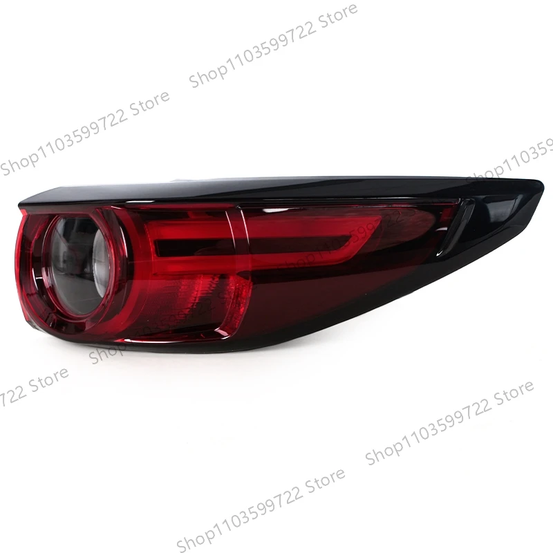 Detalle del conjunto de iluminación trasera LED