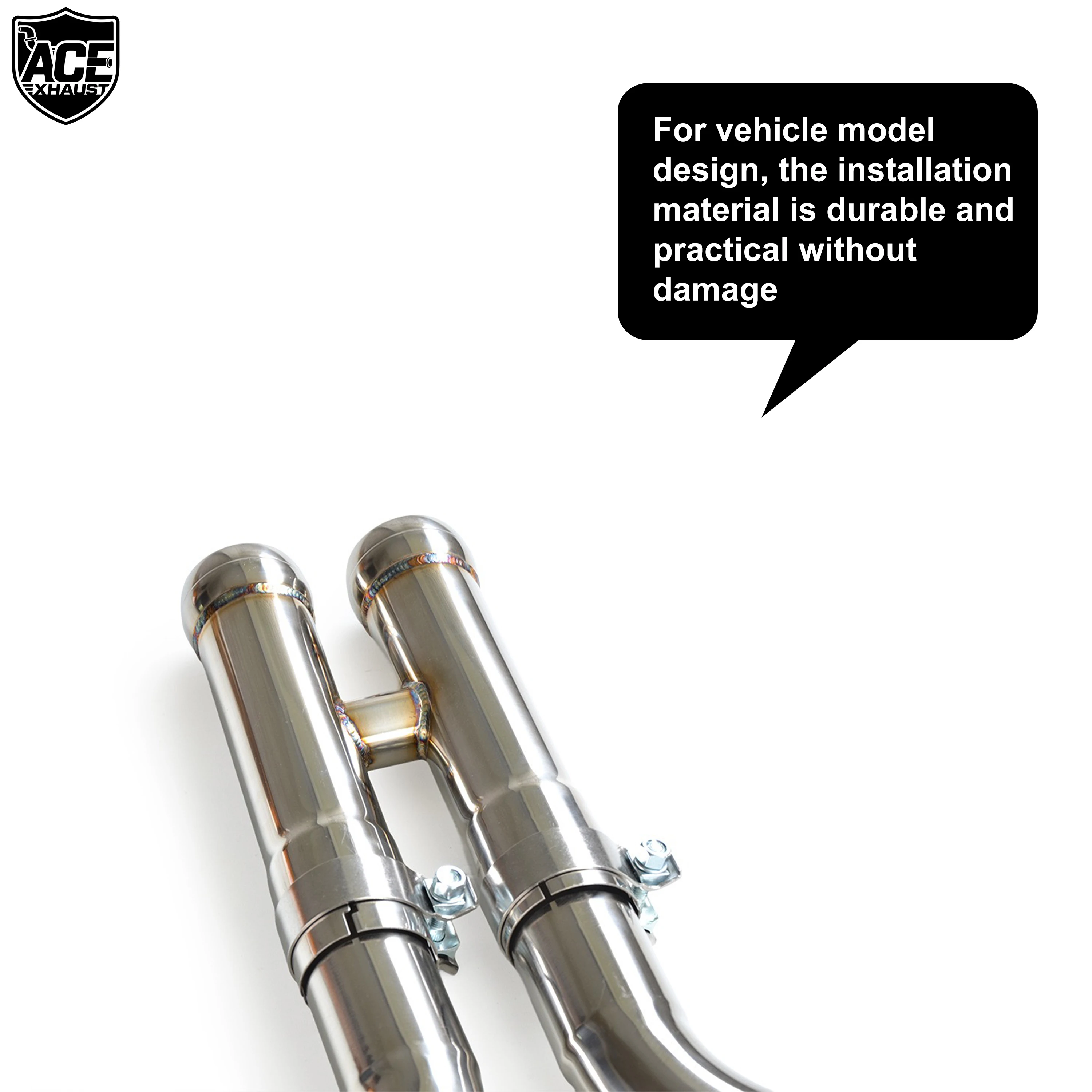 Downpipe ACE catalizado para Mercedes-AMG S63 W222 5.5T - imagen 5