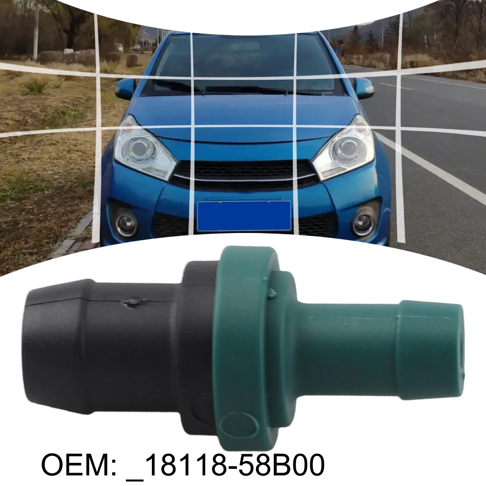 Válvula PCV Suzuki Alto ventilación del cárter de motor original - imagen 4