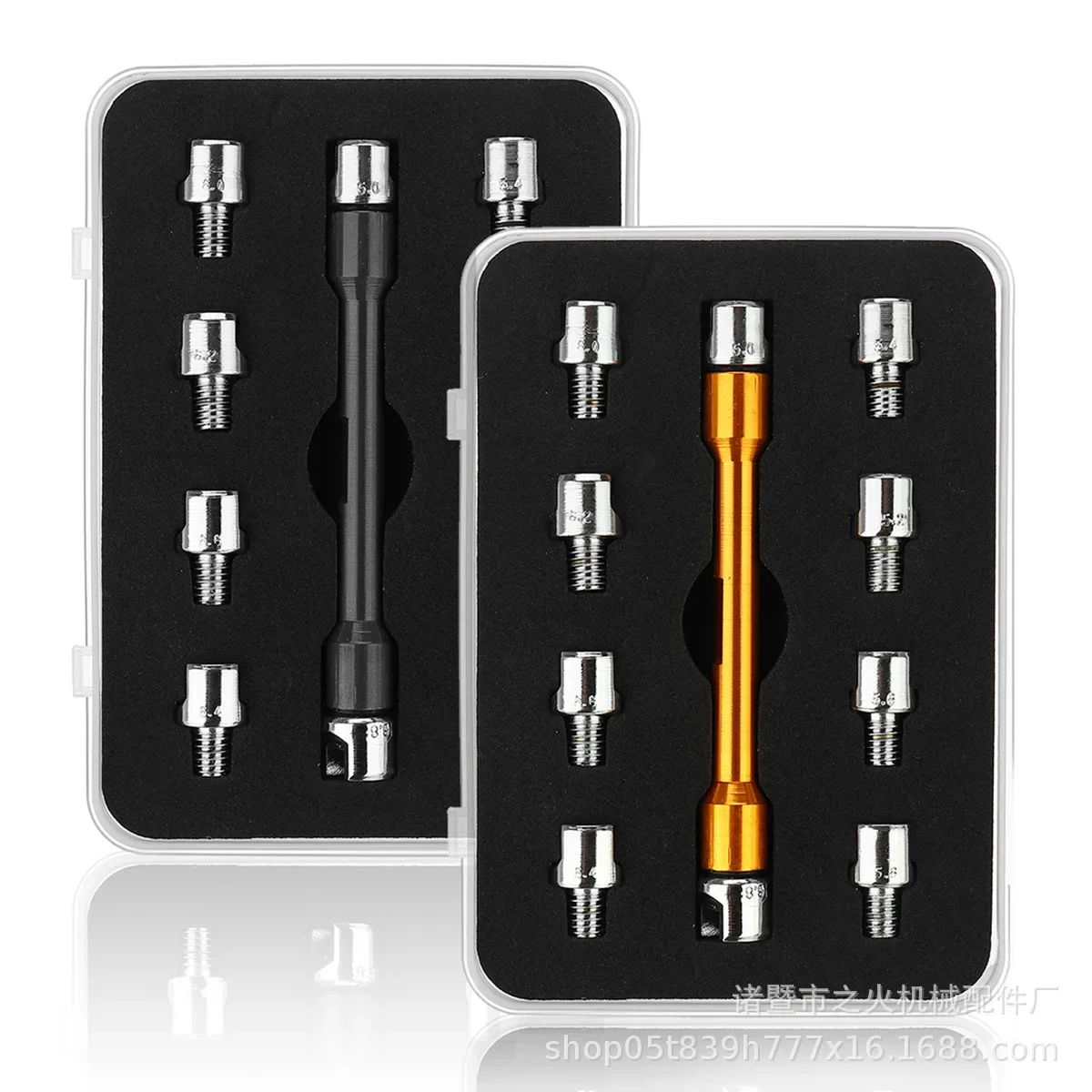 Llave tensora de radios para moto – ajuste de cables 5-6,8 mm