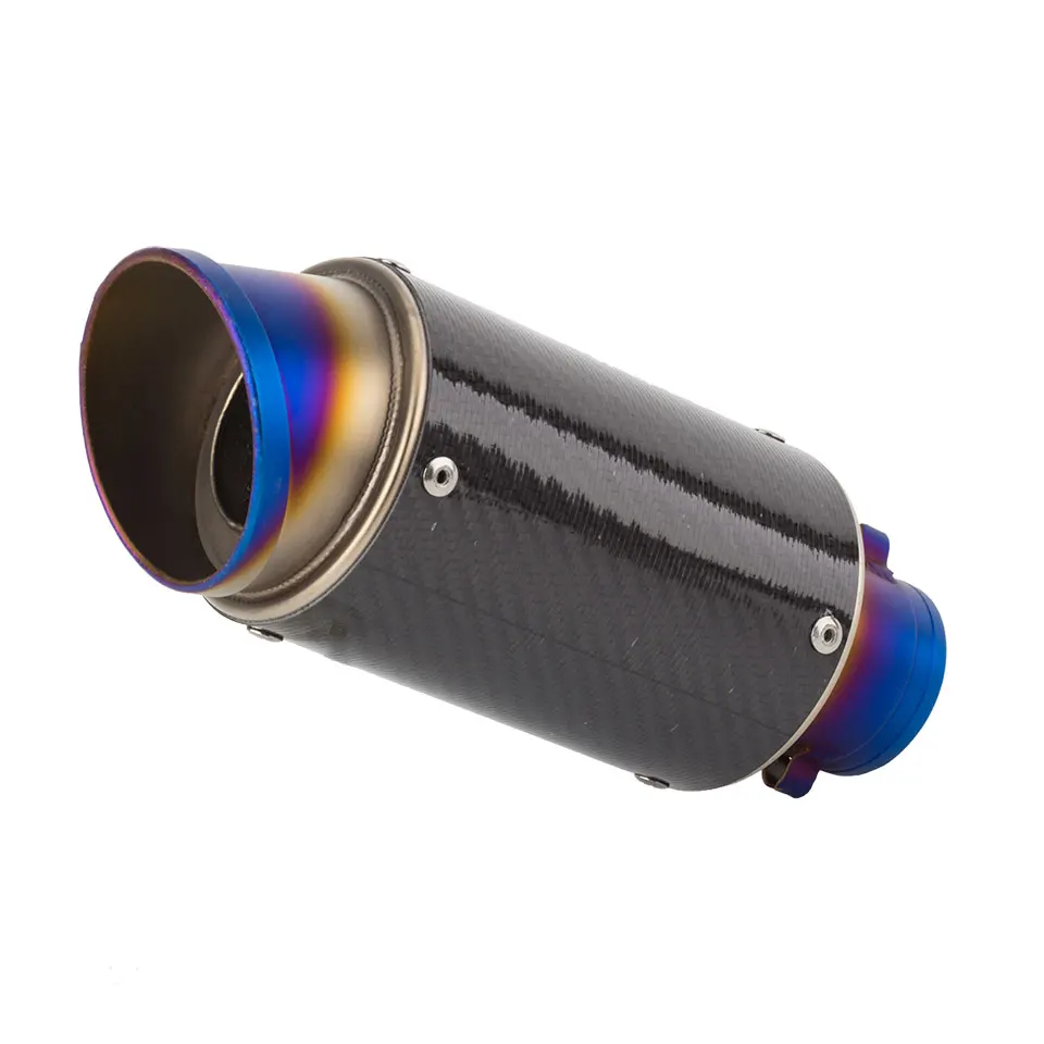Silenciador de escape universal para moto con DB killer 36-51 mm - imagen 2