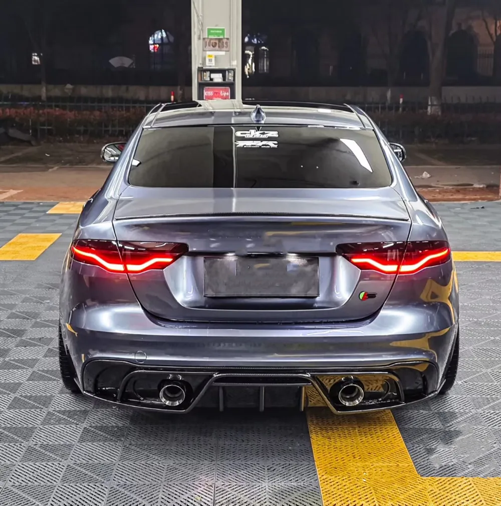 Difusor trasero de plástico ABS para Jaguar XEL 2016-2019