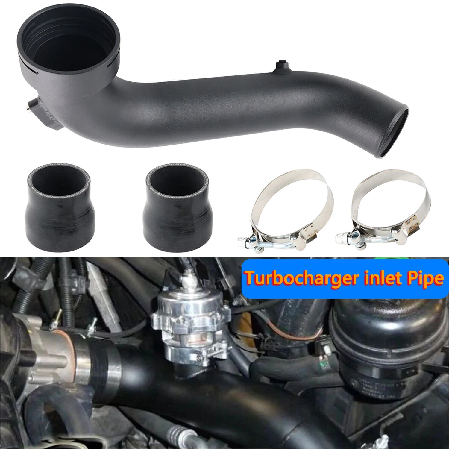 Tubo de admisión TurboCharge para BMW N55 135i y 335i xDrive - imagen 4