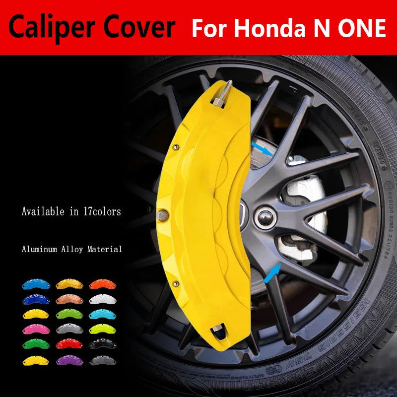 Kit cubrepinzas de freno de aluminio para Honda N-ONE
