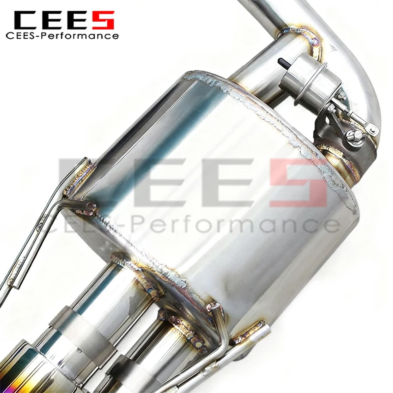 Escape Catback Valvetronic CEES Tuning Acero Inoxidable – Lexus IS F 5.0 - imagen 4